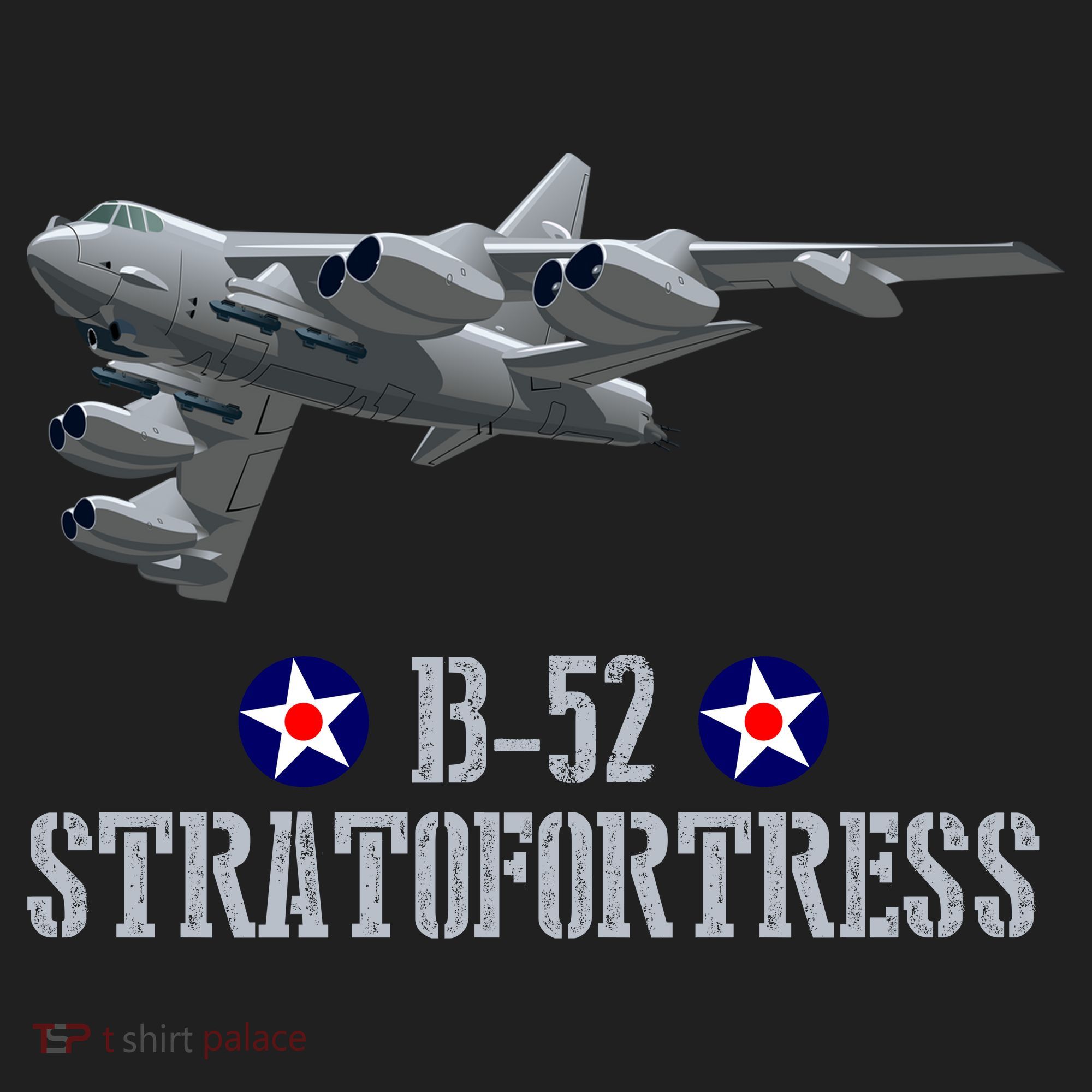 American Aircraft Heavy Bomber B-52 Air Force Tumbler