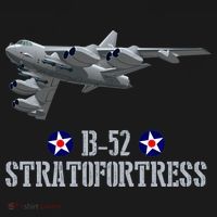 American Aircraft Heavy Bomber B-52 Air Force Ornament thumb 1