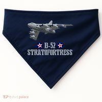 American Aircraft Heavy Bomber B-52 Air Force USA-Made Doggie Bandana thumb 0