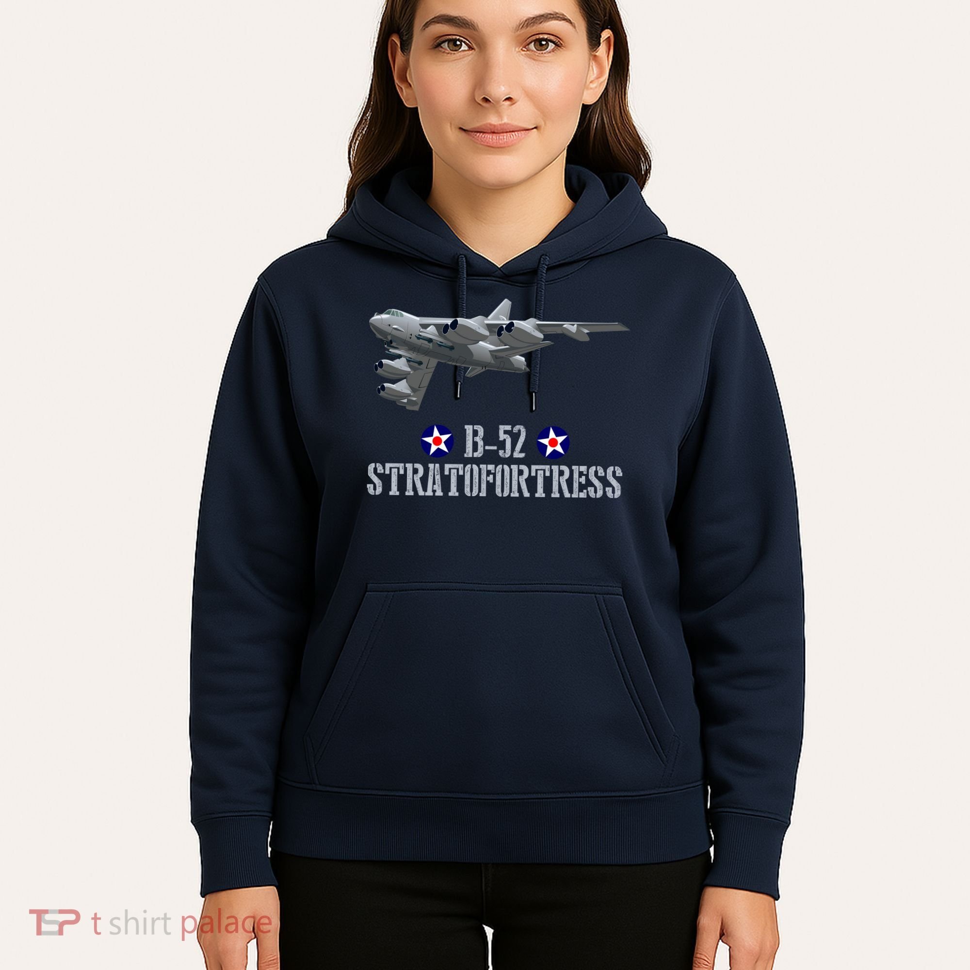 American Aircraft Heavy Bomber B-52 Air Force Hoodie
