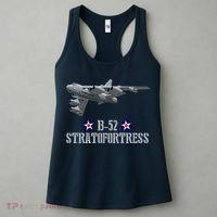 American Aircraft Heavy Bomber B-52 Air Force Women's Tank Top thumb 3