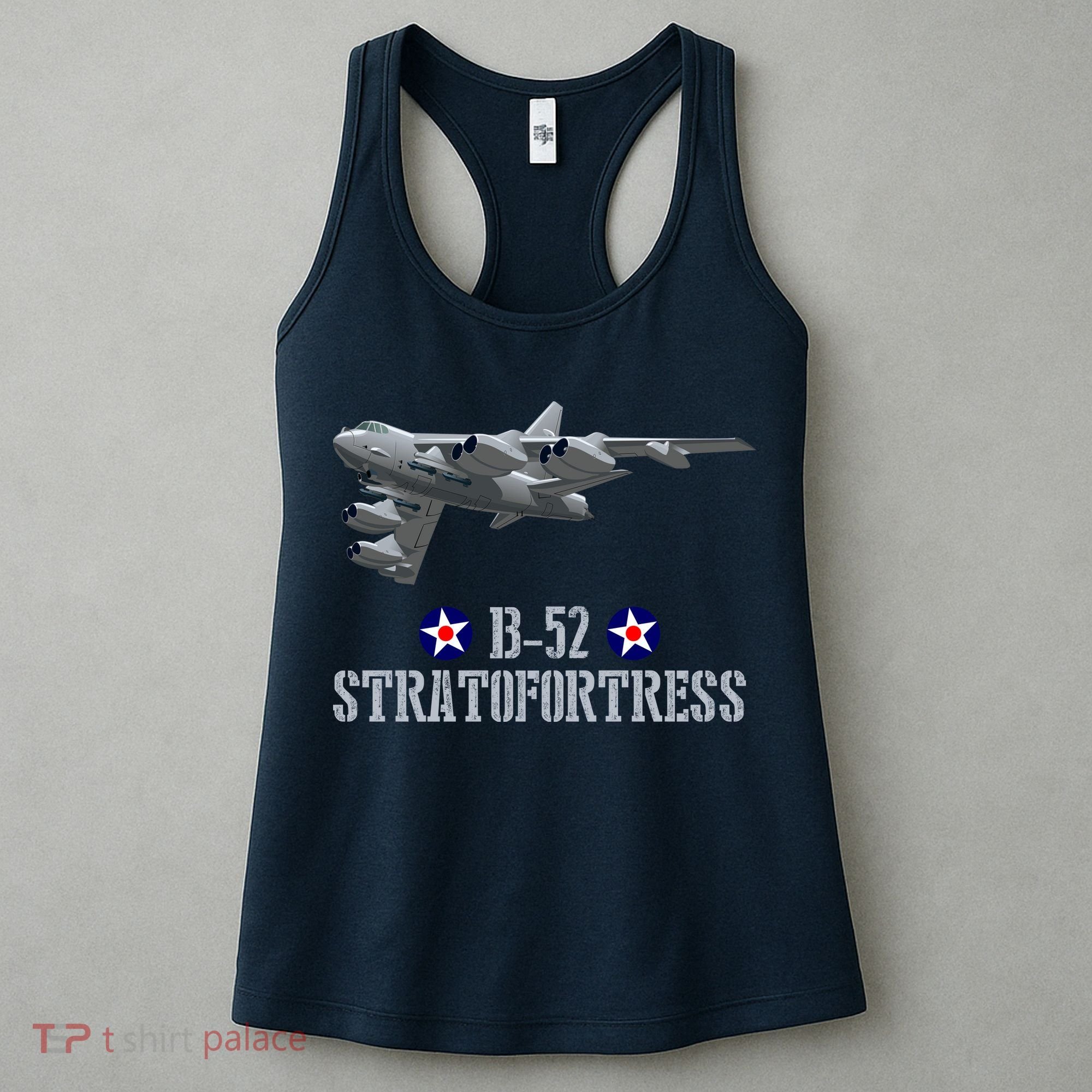 American Aircraft Heavy Bomber B-52 Air Force Women's Tank Top