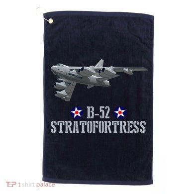 American Aircraft Heavy Bomber B-52 Air Force Golf Towel