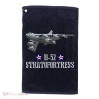 American Aircraft Heavy Bomber B-52 Air Force Golf Towel thumb 0