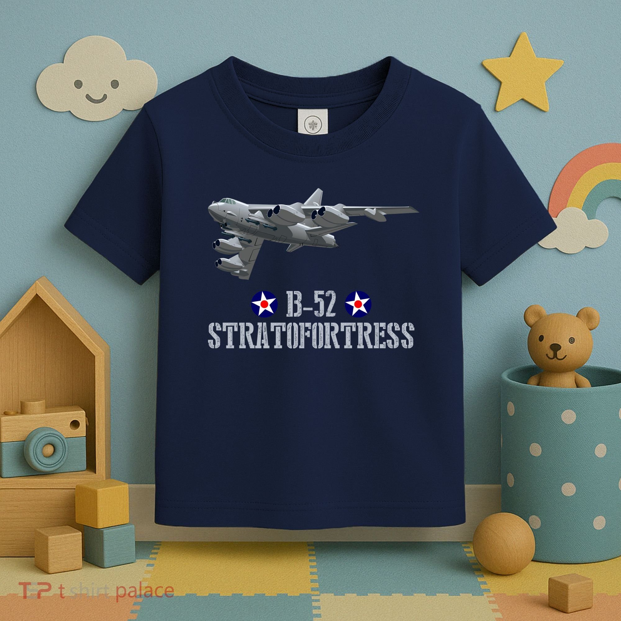 American Aircraft Heavy Bomber B-52 Air Force Toddler T-Shirt
