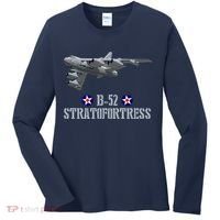 American Aircraft Heavy Bomber B-52 Air Force Women's Long Sleeve Shirt thumb 0