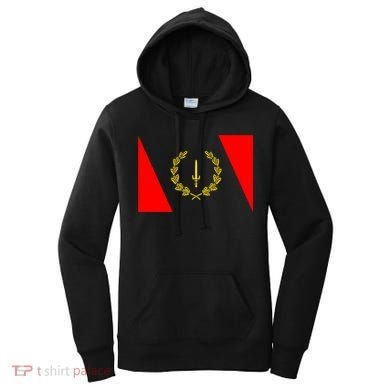 African American Heritage Flag 1967 Black History Gift Women's Hoodie