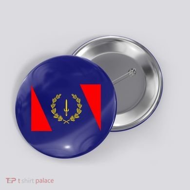 African American Heritage Flag 1967 Black History Gift Button