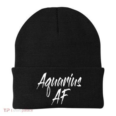 Aquarius Af Hooded Gift Beanie