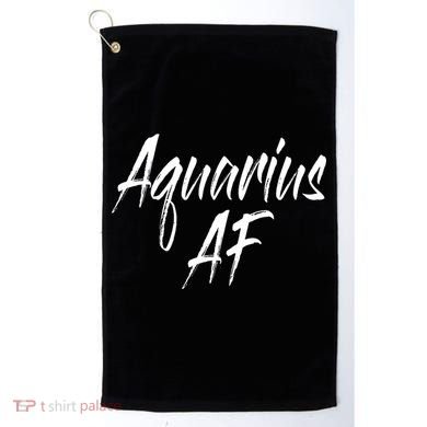Aquarius Af Hooded Gift Golf Towel