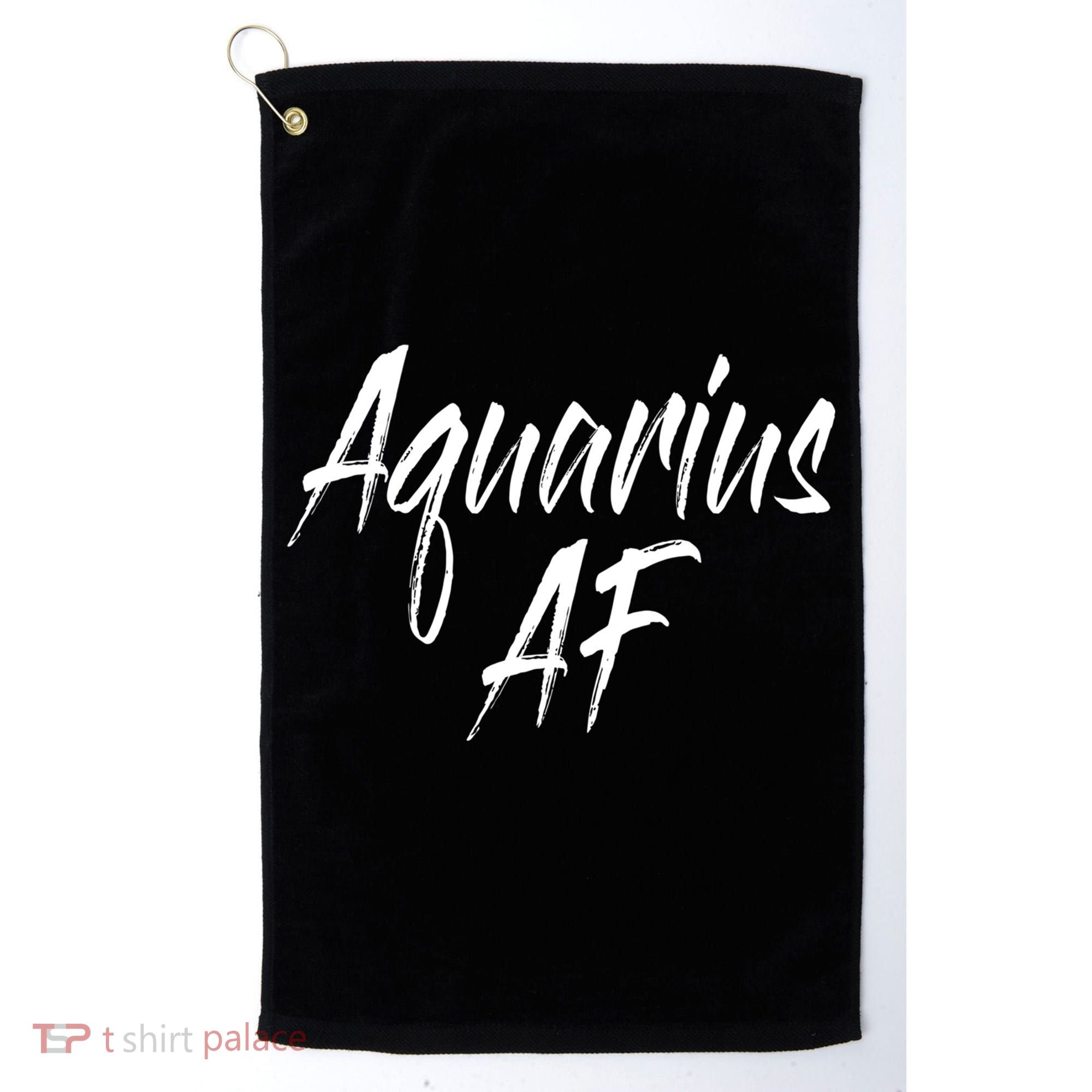 Aquarius Af Hooded Gift Golf Towel