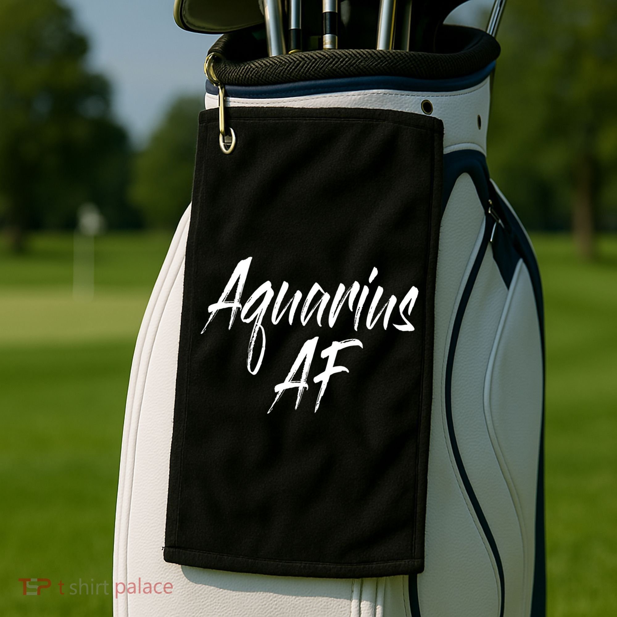 Aquarius Af Hooded Gift Golf Towel