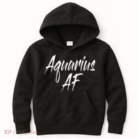 Aquarius Af Hooded Gift Kids Hoodie thumb 0