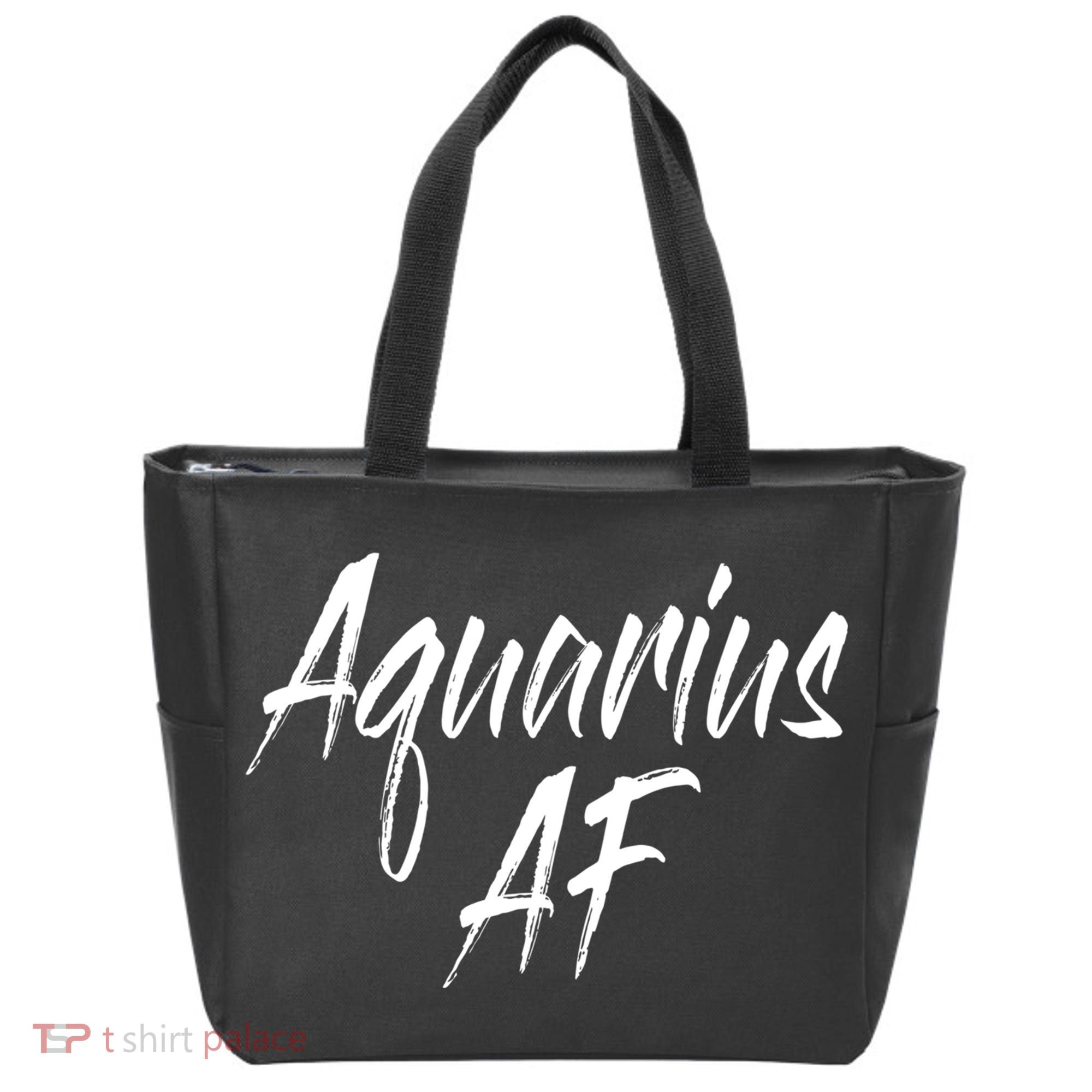 Aquarius Af Hooded Gift Tote Bag