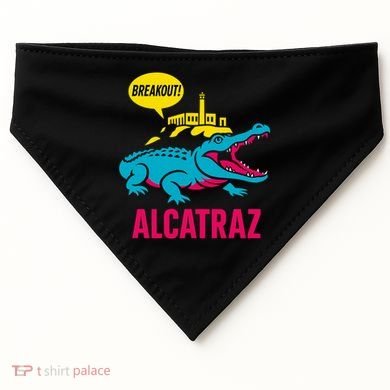 Alligator Alcatraz Hot Breakout USA-Made Doggie Bandana
