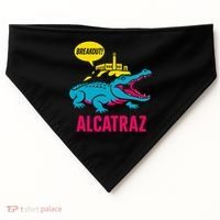 Alligator Alcatraz Hot Breakout USA-Made Doggie Bandana thumb 0