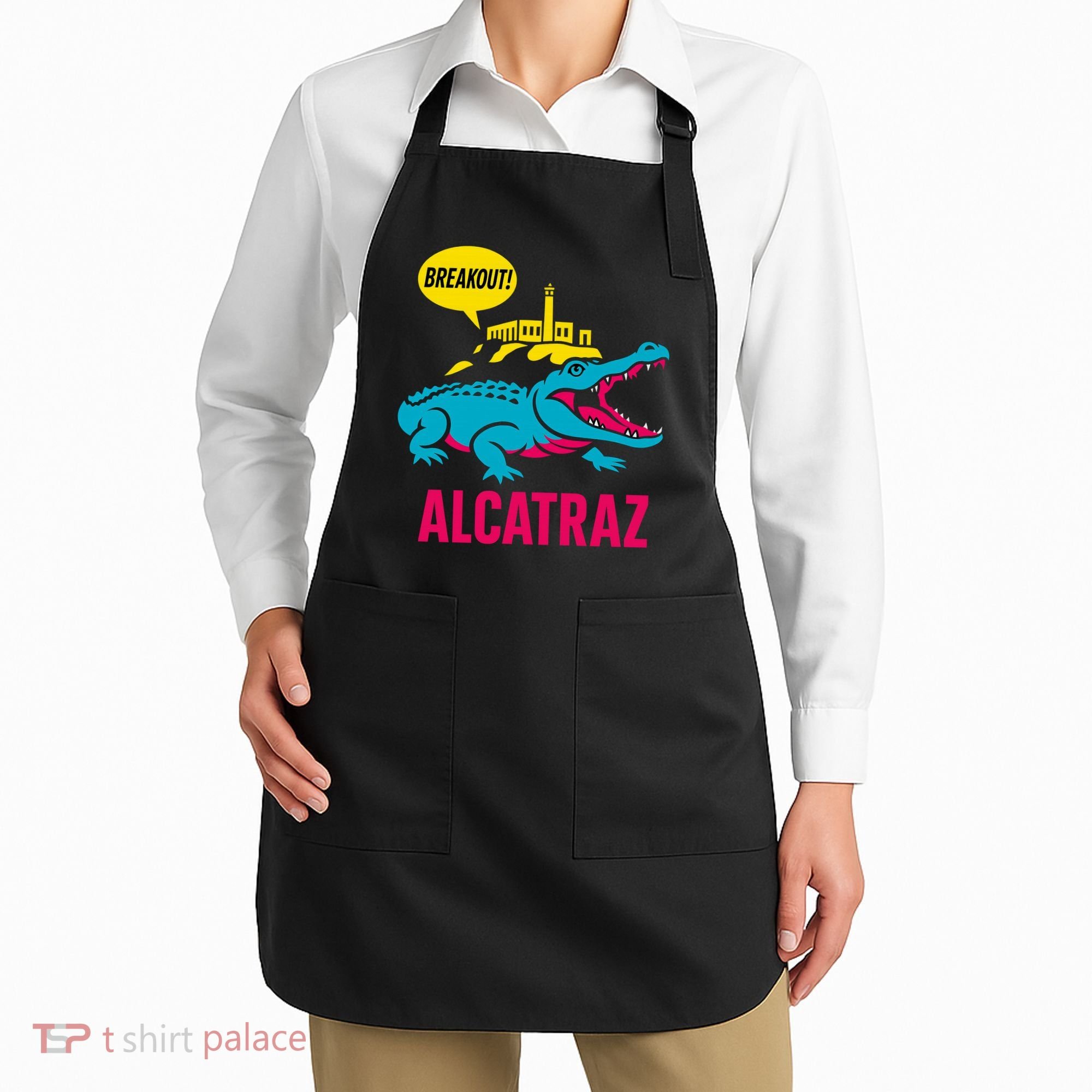 Alligator Alcatraz Hot Breakout Apron
