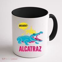 Alligator Alcatraz Hot Breakout Coffee Mug thumb 1