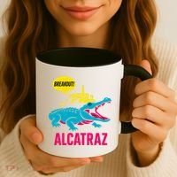 Alligator Alcatraz Hot Breakout Coffee Mug thumb 3