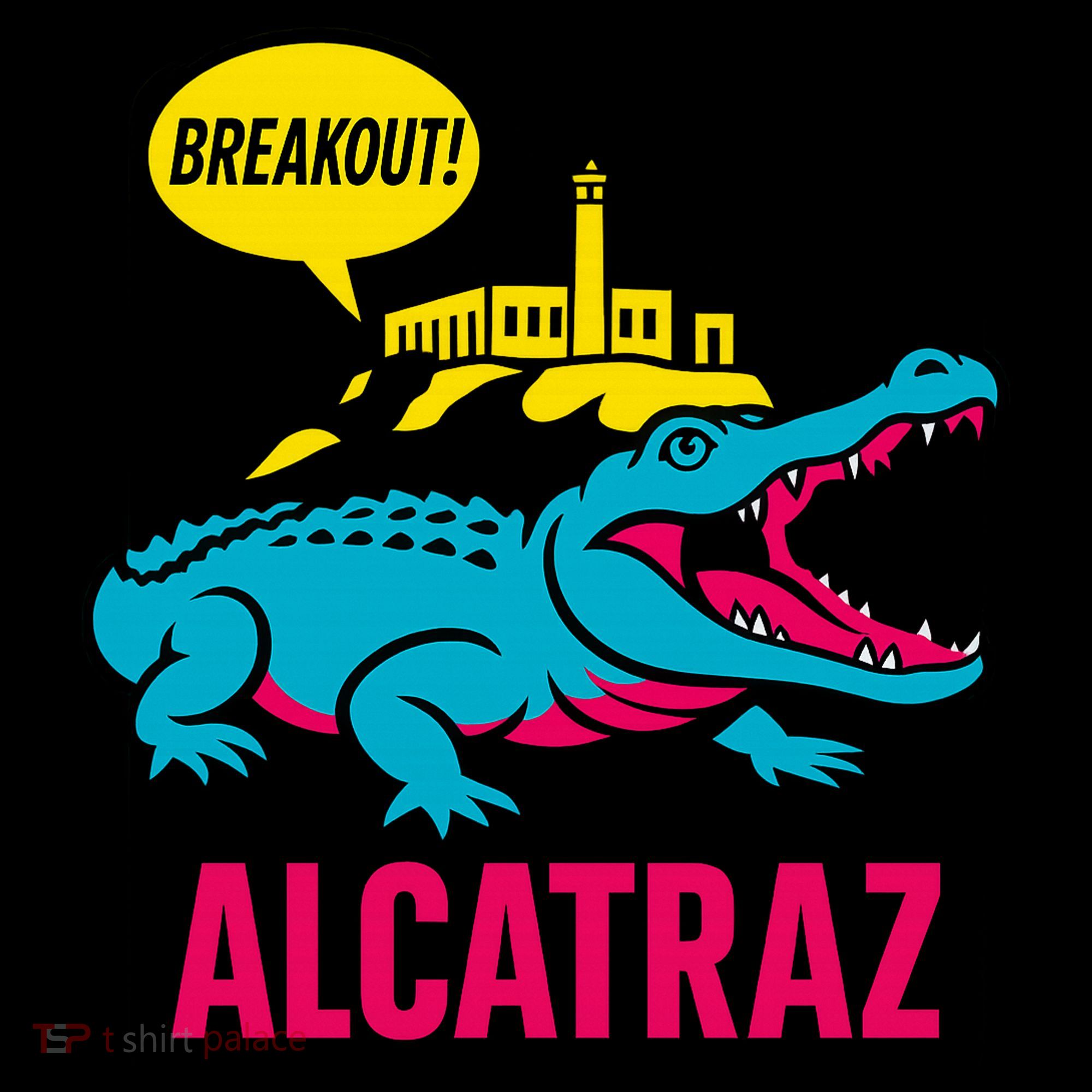 Alligator Alcatraz Hot Breakout Mousepad