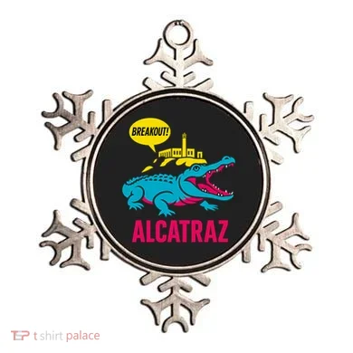 Alligator Alcatraz Hot Breakout Ornament