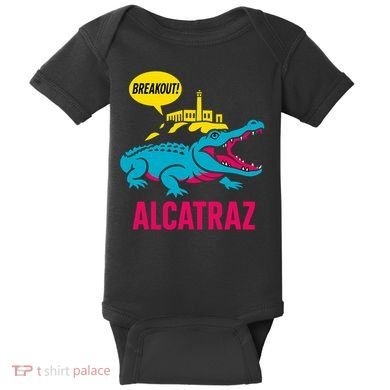 Alligator Alcatraz Hot Breakout Baby Bodysuit