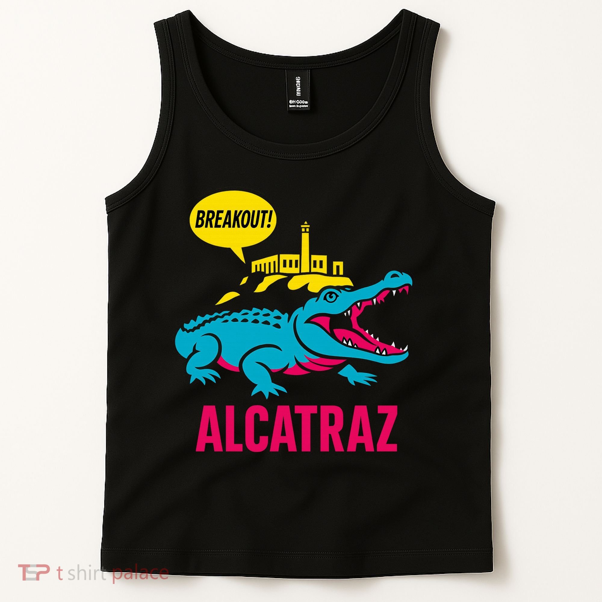 Alligator Alcatraz Hot Breakout Tank Top