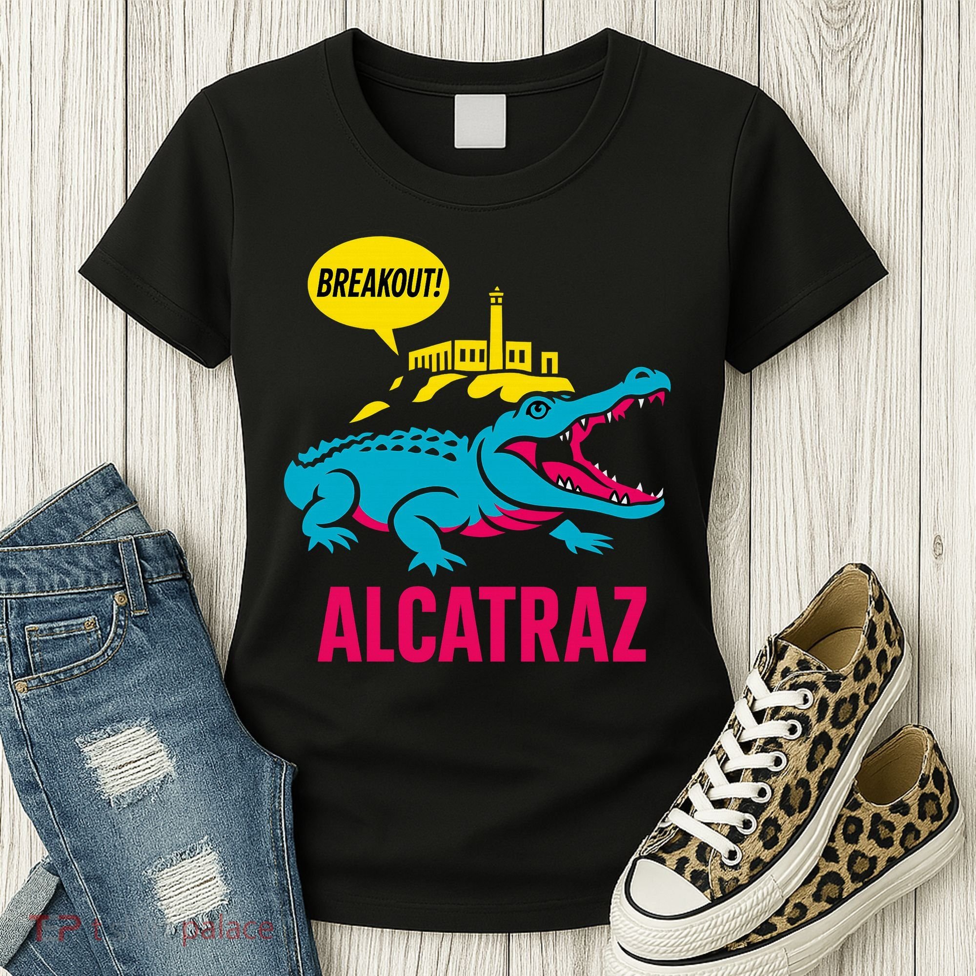 Alligator Alcatraz Hot Breakout Women's T-Shirt