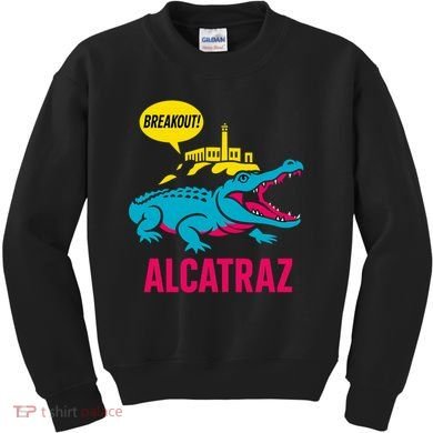 Alligator Alcatraz Hot Breakout Kids Sweatshirt