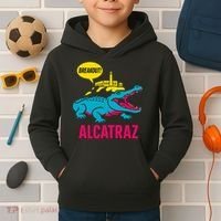 Alligator Alcatraz Hot Breakout Kids Hoodie thumb 2
