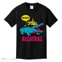 Alligator Alcatraz Hot Breakout Kids T-Shirt thumb 0