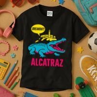 Alligator Alcatraz Hot Breakout Kids T-Shirt thumb 3