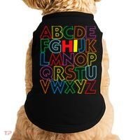 Alphabet Abcs Hi Kindergarten Back To School Teacher Student Doggie Tank thumb 0