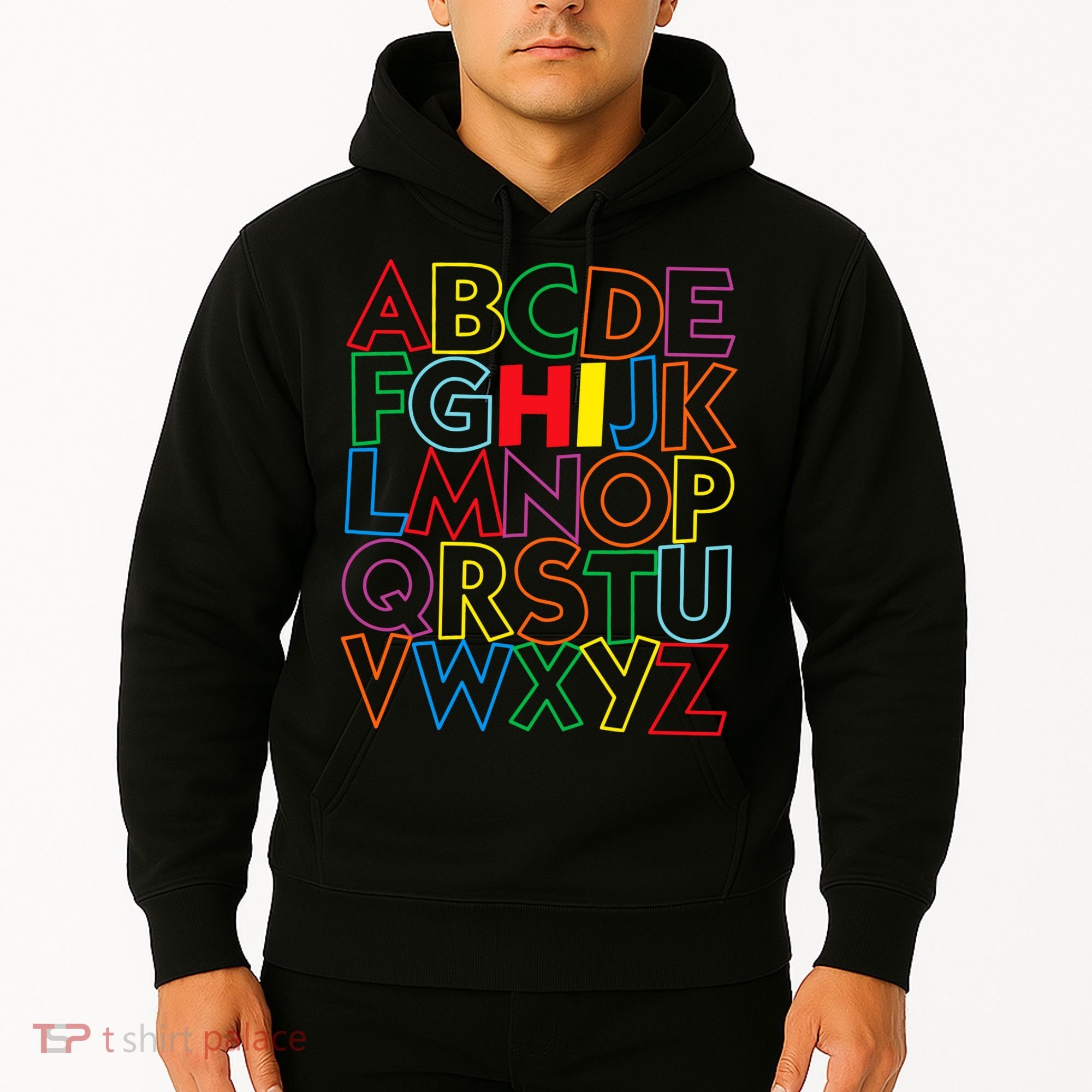 Alphabet Abcs Hi Kindergarten Back To School Teacher Student Hoodie