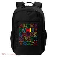 Alphabet Abcs Hi Kindergarten Back To School Teacher Student Backpack thumb 0