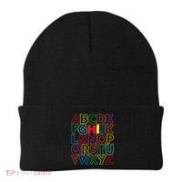 Alphabet Abcs Hi Kindergarten Back To School Teacher Student Beanie thumb 0