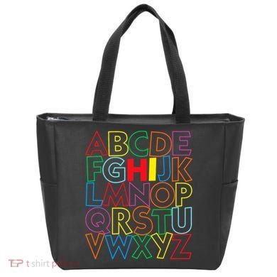 Alphabet Abcs Hi Kindergarten Back To School Teacher Student Tote Bag