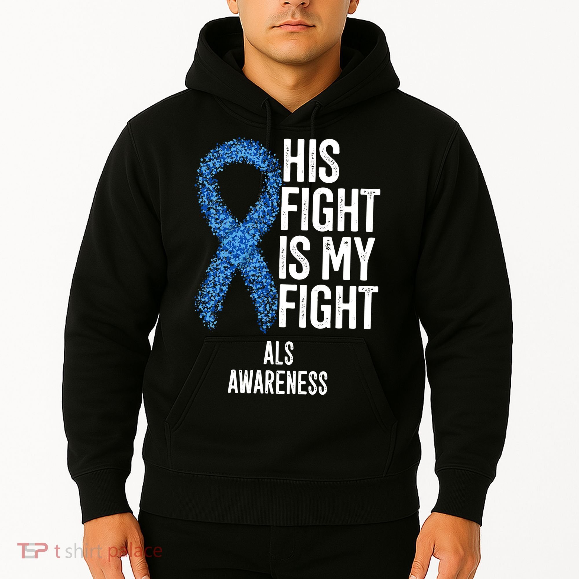 Als Awareness His Fight Is My Fight Hoodie