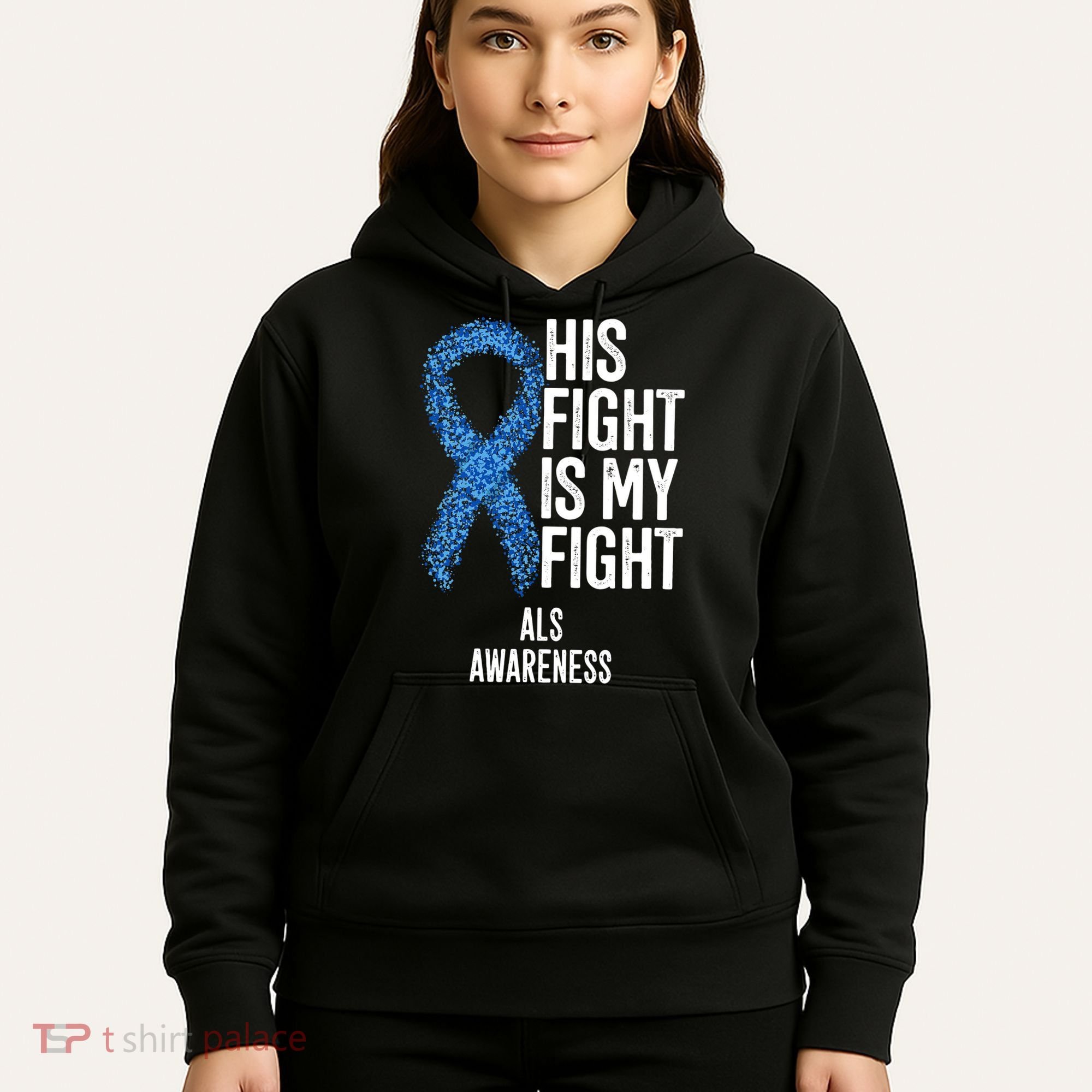 Als Awareness His Fight Is My Fight Hoodie