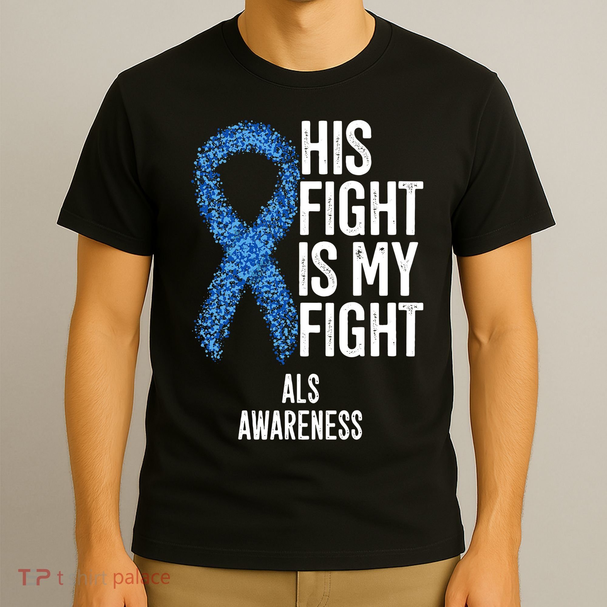 Als Awareness His Fight Is My Fight T-Shirt