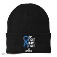 Als Awareness His Fight Is My Fight Beanie thumb 0