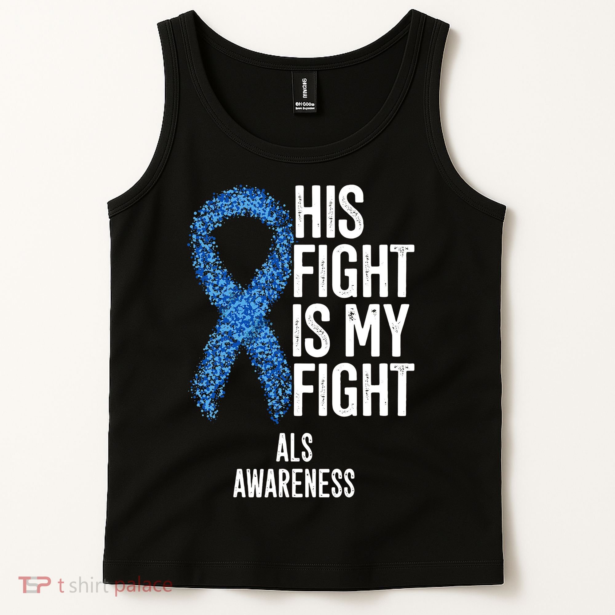 Als Awareness His Fight Is My Fight Tank Top