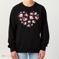 Axolotl Axolotl Heart Cute Women's Sweatshirt thumb 0