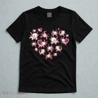 Axolotl Axolotl Heart Cute T-Shirt thumb 5
