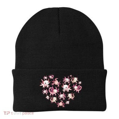 Axolotl Axolotl Heart Cute Beanie