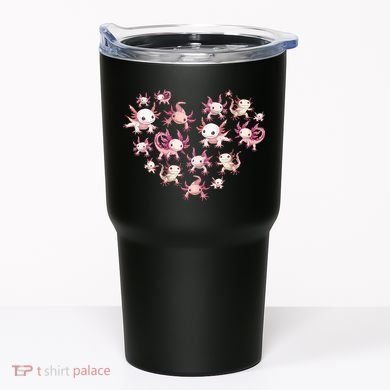 Axolotl Axolotl Heart Cute Tumbler