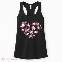 Axolotl Axolotl Heart Cute Women's Tank Top thumb 0