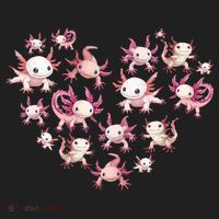 Axolotl Axolotl Heart Cute Hat thumb 2