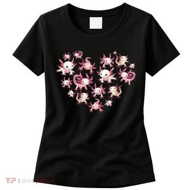 Axolotl Axolotl Heart Cute Women's T-Shirt
