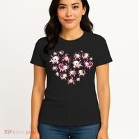 Axolotl Axolotl Heart Cute Women's T-Shirt thumb 4